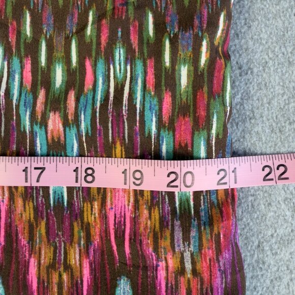 ROCK 47 by WRANGLER Multicolor Boho Ikat Print Boat-Neck Tunic L South Western - Picture 9 of 11